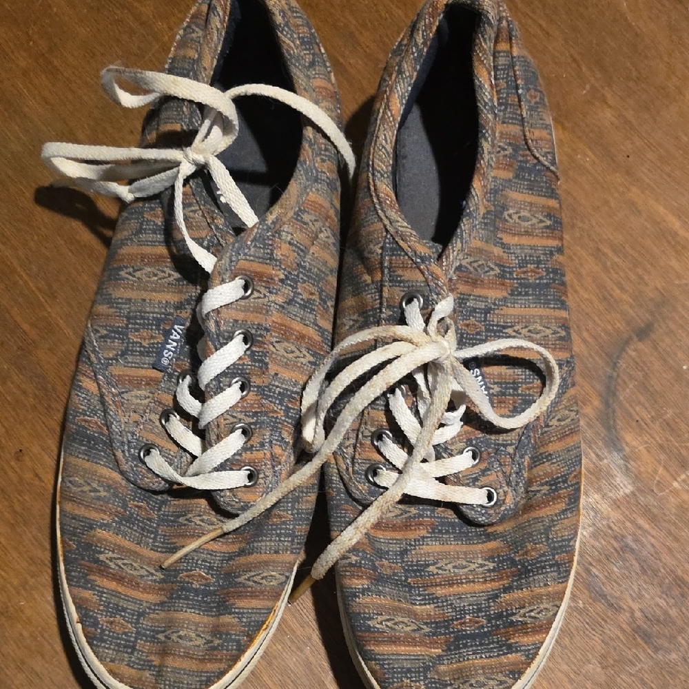 Vans Multicolor Patterned Sneakers - image 4